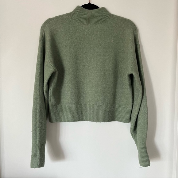 & Other Stories Mock Neck Sweater - Picture 4 of 5